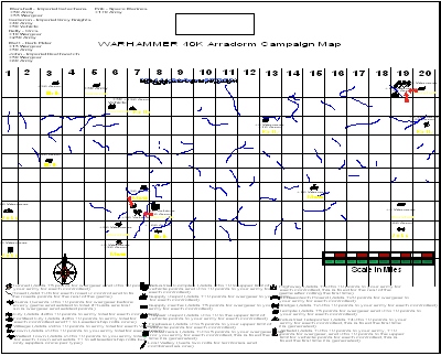 Arradorm Campaign map