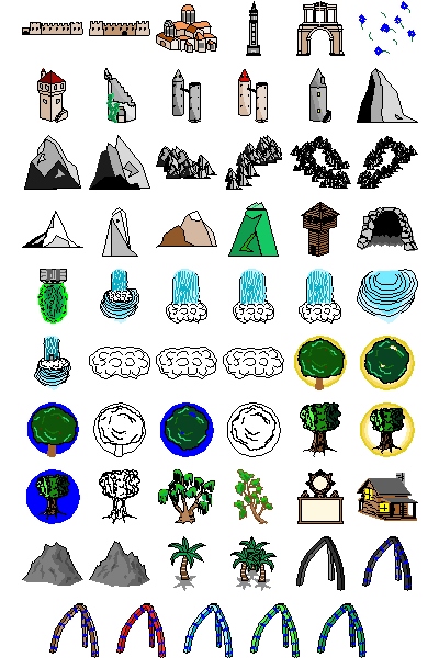 SC2 Map Symbols