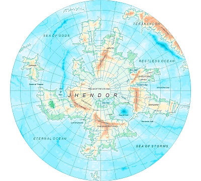 Jhendor Topographical Map