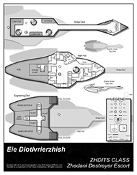 Zdhits Class Zhodani Destroyer Escort