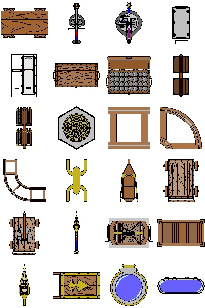 SC2 Ship Parts