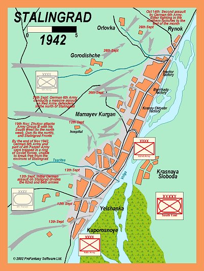 Stalingrad Today Map